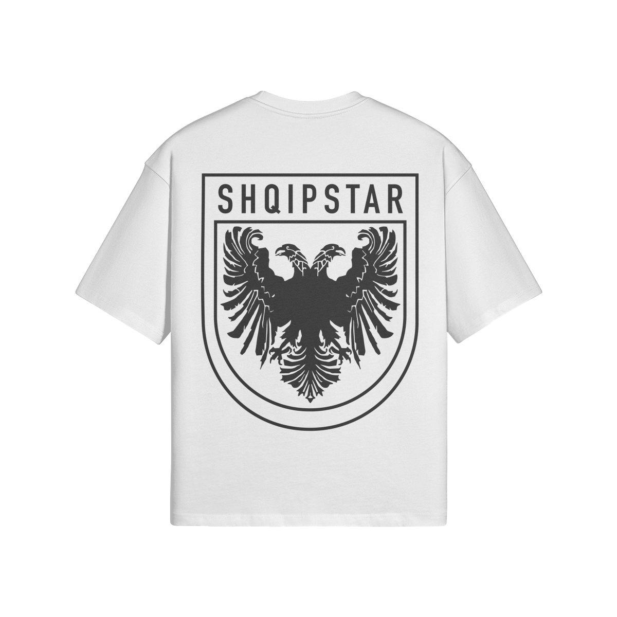 Oversized T-Shirt - Shqipstar WHITE