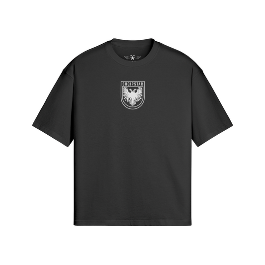 Oversized T-Shirt - Shqipstar BLACK