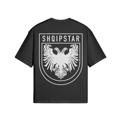 Oversized T-Shirt - Shqipstar BLACK