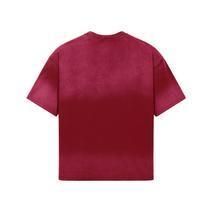 Oversized T-Shirt - Polar Opposites RED